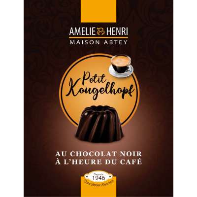 Sachet de Kougelhopfs au chocolat noir pour le café
