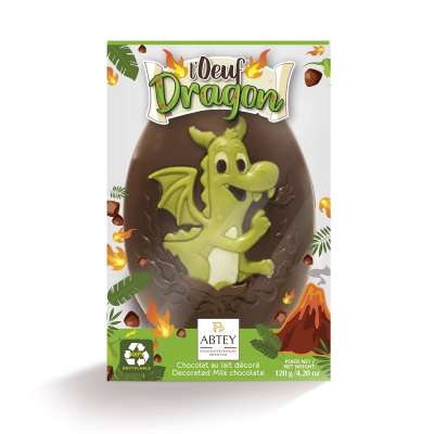 OEUF DRAGON SURPRISE 375G — Chocolats Favoris