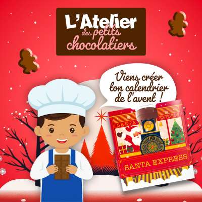 Atelier Calendrier de l'Avent : Mercredi 13/11/2025 à 10h00